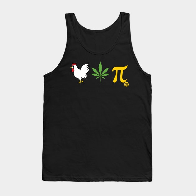 CHICKEN POT PIE Tank Top by toddgoldmanart